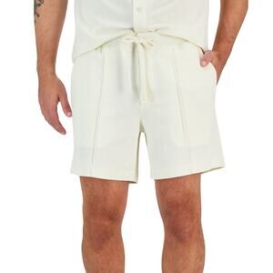Alfani Men's Solid Pique Shorts Size XXL $50
